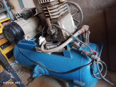 tyre changer, air compressor, air inflator automatic for sale urgent
