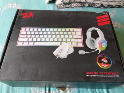 Gaming Essentials S129W 3-in-1 Combo – Keyboard, Mouse & Headset (RGB)