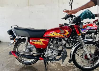 Honda CG 125 2021 model argent for sale