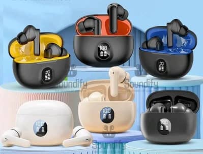 TWS Wireless Earbuds with LED Display