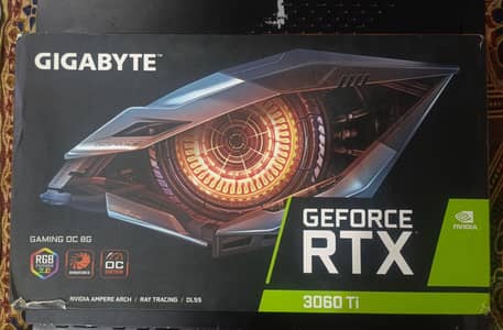 Gigabyte RTX 3060 Ti Gaming OC 8GB GDDR6 3-Fan (Used)