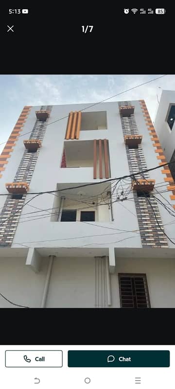 BRAND NEW PORTION 2BED LOUNCH GROUND FLOOR NEAR TO MAIN RASHID MINHAS ROAD
