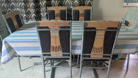 Dining Table with 6 Chairs