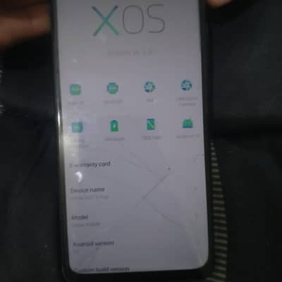 Infinix hot 9 4+64 argent sell 0300-4436828