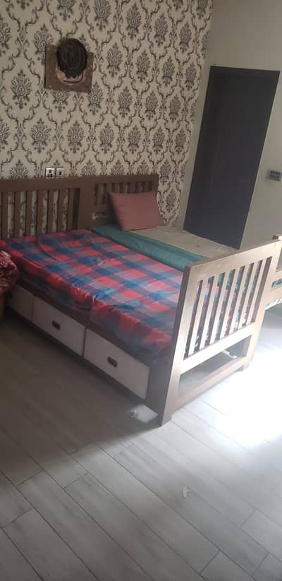 * Wooden Storage Bed for Sale **