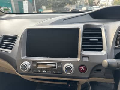 Honda Civic Reborn Android Panel, Frame and Amplifier