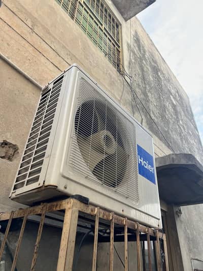 Ac with outdoor Haier