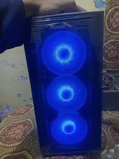 Full New Thunder Nitro Pc Case With 3 RGB Fans For Sale
