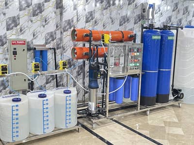 Mineral Water System 2000 LPH Complete