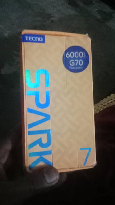 Tecno spark 7 ha all ok ha condition halkha ruf ha
