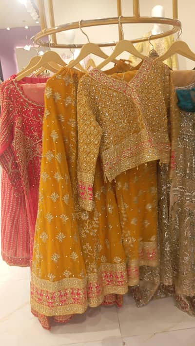 Haseen's famous Yellow  lengha for sale