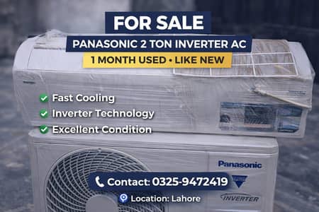 Panasonic 2 Ton T3 Inverter Air Conditioner Powerful Cooling
