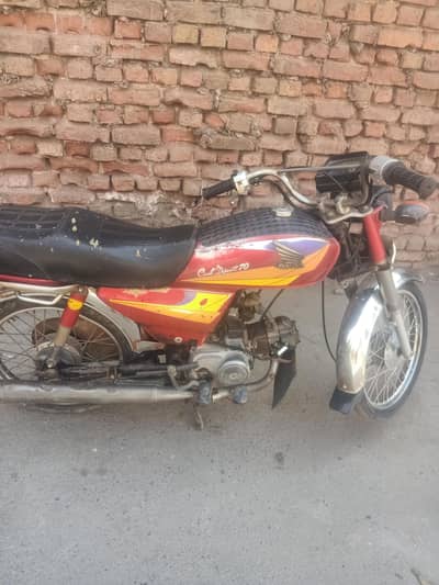 Honda cd 70 WhatsApp no03130727926