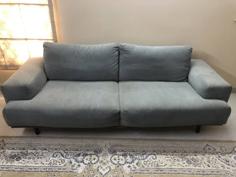 Interwood 3-Seater Sofa Set (2 Sofas – Same Design, Different Sizes] 2