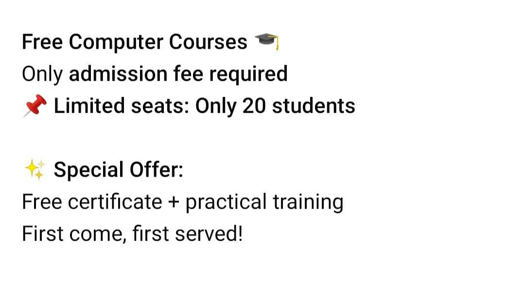 Free Computer Courses 0