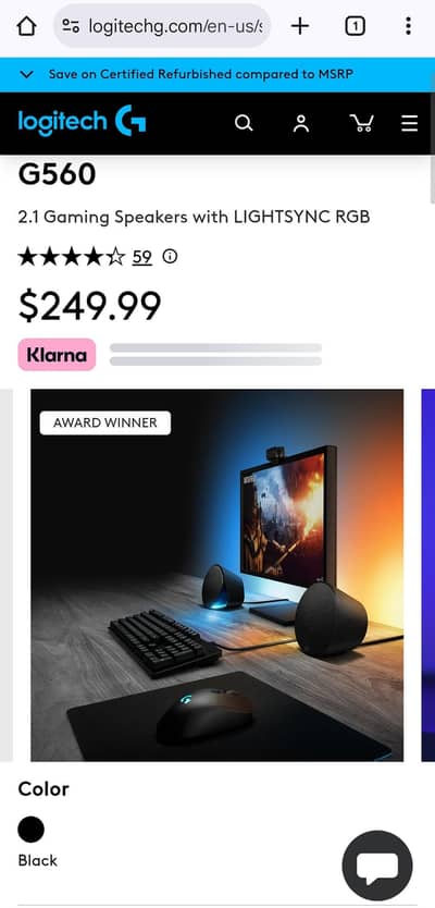 gaming speaker Logitech