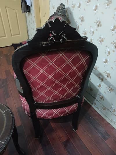 Coffee table chair set