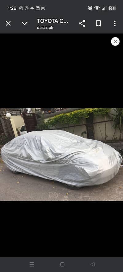 Toyota Corolla top cover