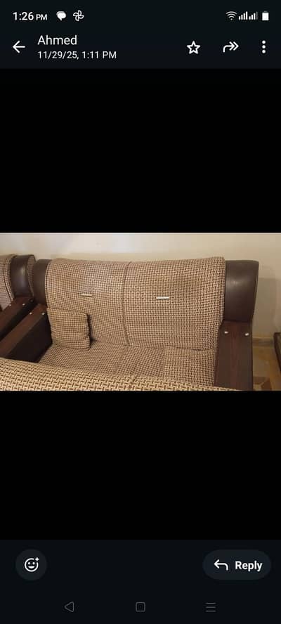 seven seater sofa set for sale in good condition