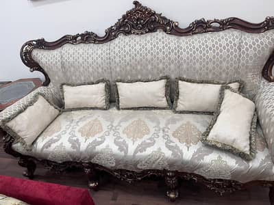 complete sofa set / chinioti sofa set / pure wood sofa / sofa sets