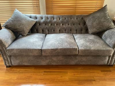 7 seater velvet sofa brand new