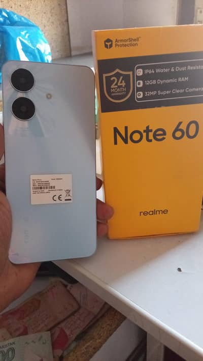 Realmi Note60 4+8gb 128 gb