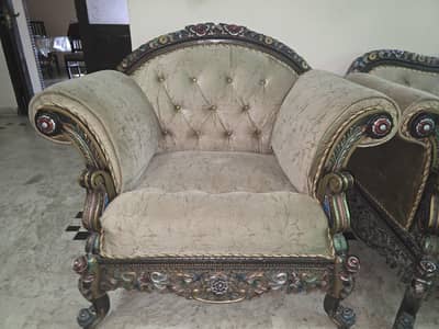 7 seater chicory sofa set