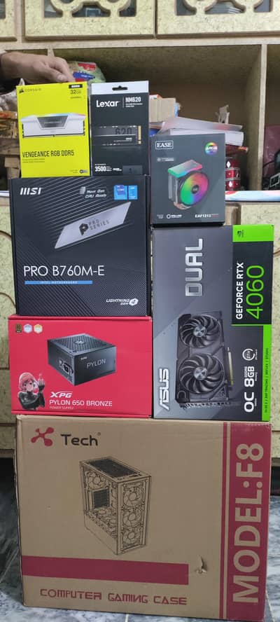 I5 12th, Rtx 4060 8GB, 32 Ram Ddr5