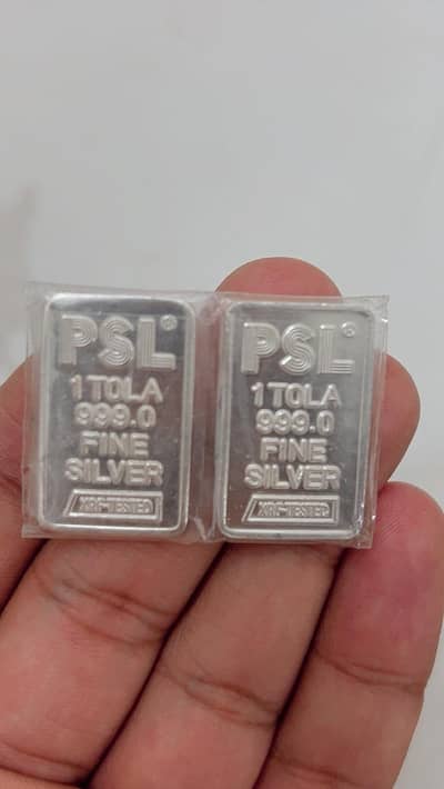 1 tola silver bar available
