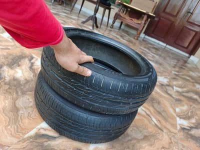 LOW PROFILE Dunlop Rare 2 Tyres (Weak)