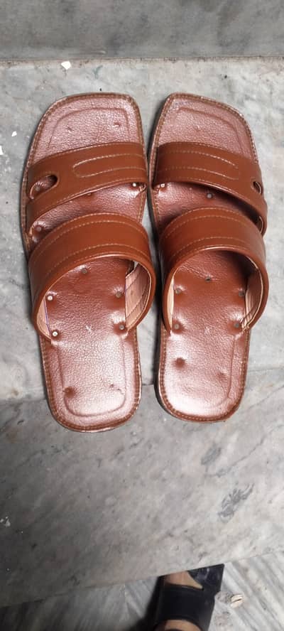 Hand made slippers chapal for men