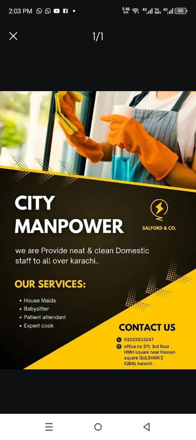 provide maids drivers cook babysitter attendant