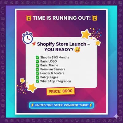 Shopify website design