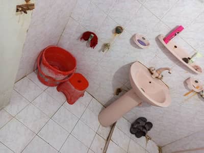 Flat For Rent 2 Bedroom Drawing Dining 2 bath Ground Floor Block K North Nazimabad