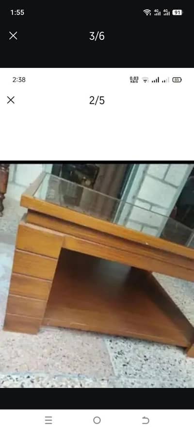 Brand New Square Center Table for Sale