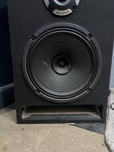 Amplifier and speaker 8 inches new condition 10/10