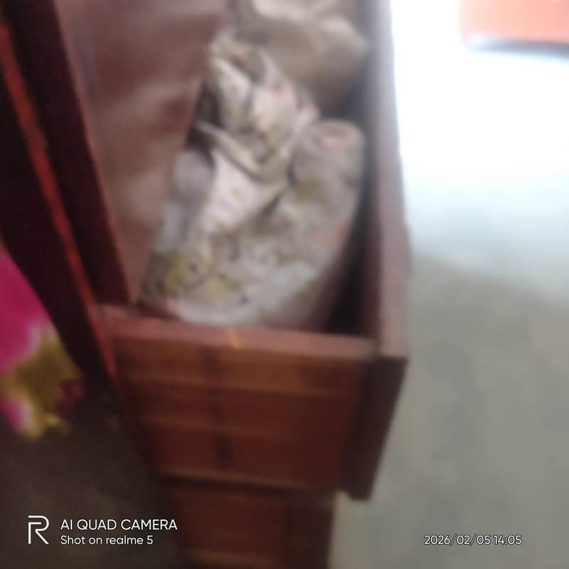 بھاری  بڑے سائز کا  لکڑی کا دراز 3