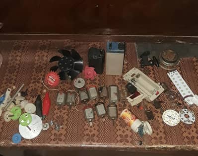 Small DC Moto and Mechanical Parts for DIY Projects