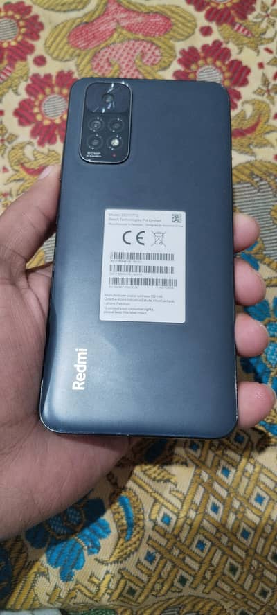 Redmi note 11 6gb+128gb pta approved