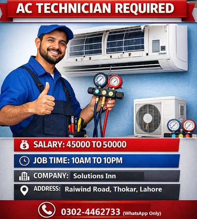 AC Technicians Required