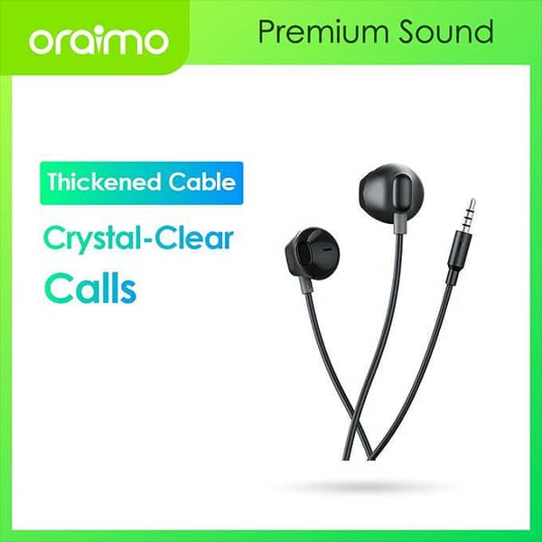 Oraimo Halo Lite 3.5MM Half In-ear earphone