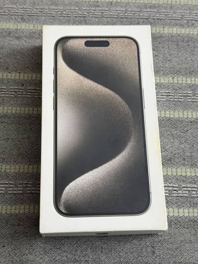 Iphone 15 pro 256gb