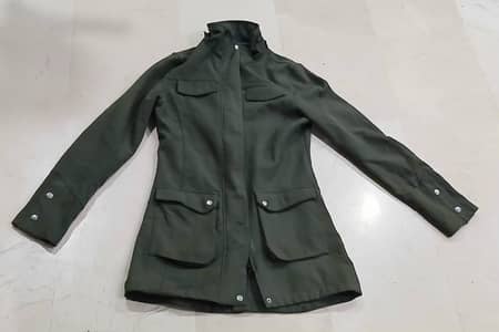 PETER STORM GREEN FOREST LONG COAT FOR WOMEN