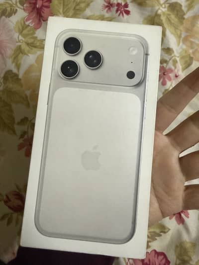 Iphone 17 pro max 256gb silver non active