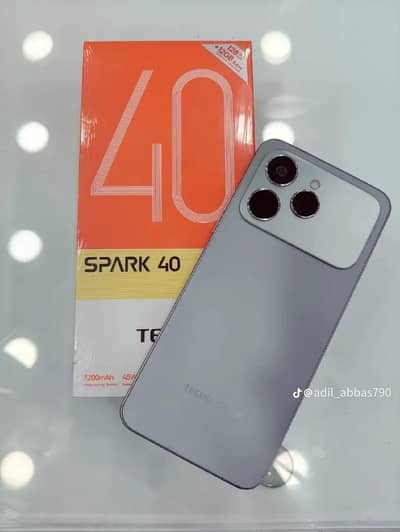 Tecno Spark 40 6gb ram 128gb mamory