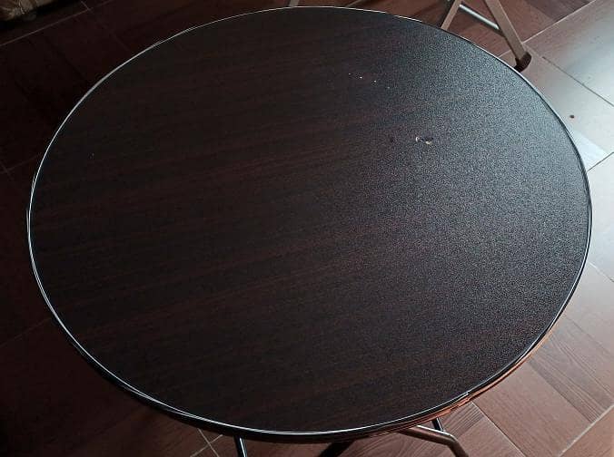 Folding Round Coffee Table 0