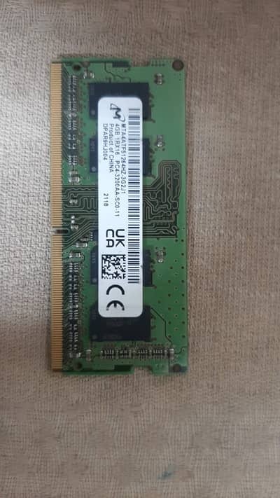 4GB DDR4 RAM for Laptop