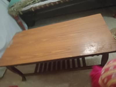 wooden table