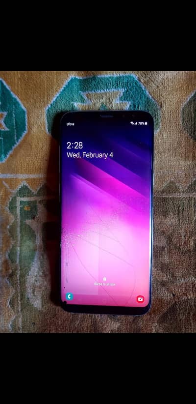 Samsung S8 plus 64GB 4GB ram.  03323000388