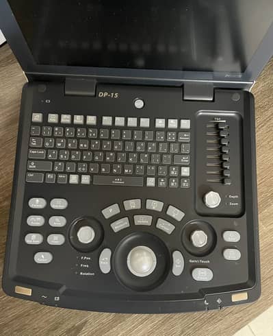 Mindray DP 15 ultrasound machine in brand-new, unused condition.